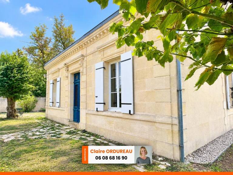 BLANQUEFORT – MAISON EN PIERRE 195 M² – 4 CHAMBRES, JARDIN SANS VIS-À-VIS ET DÉPENDANCE — photo 1