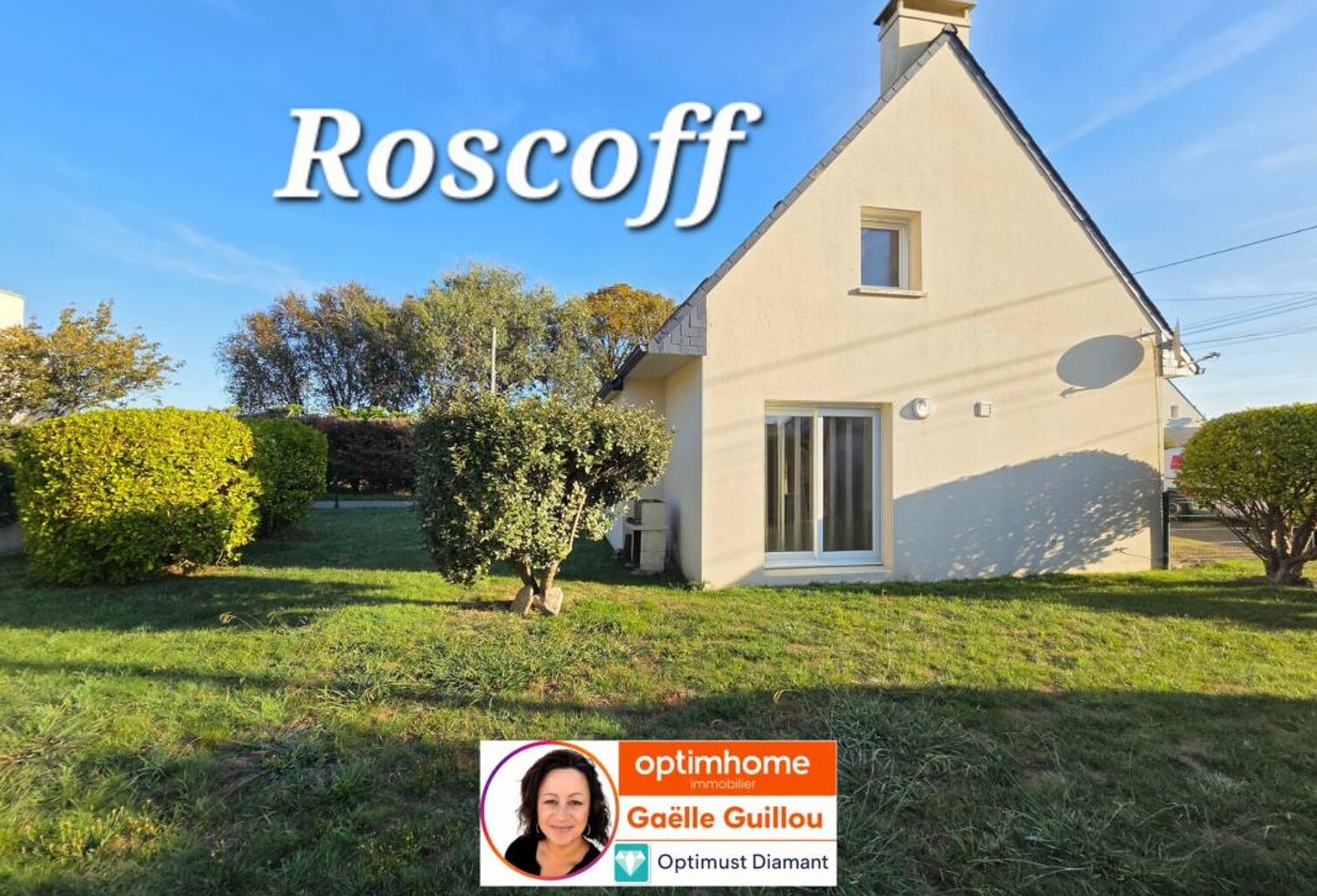 ROSCOFF : Maison 5 pièces 69m² + Garage et Jardin de 603m² — photo 1