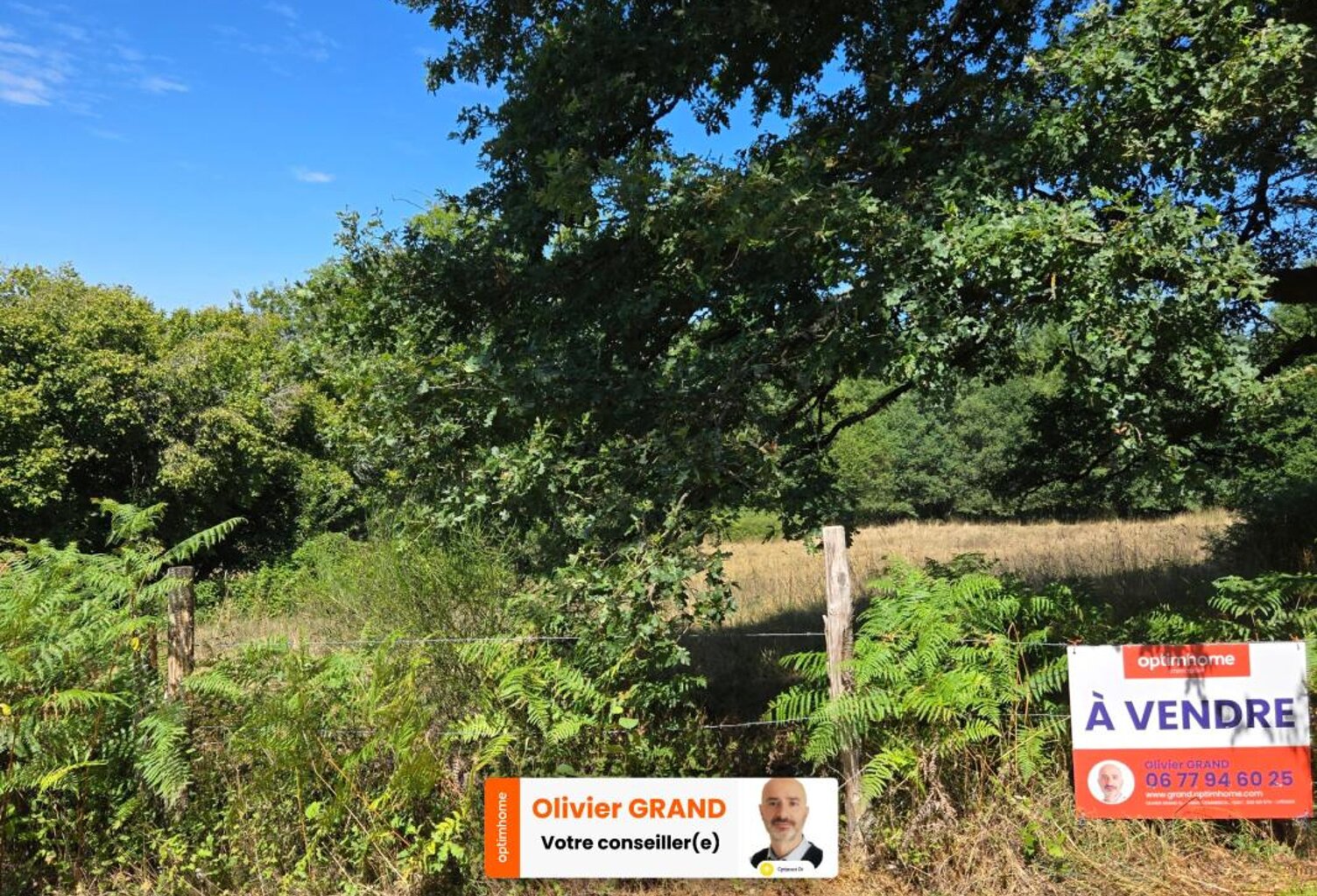TERRAIN CONSTRUCTIBLE  + AGRICOLE - ENVIRONNEMENT CAMPAGNE — photo 1