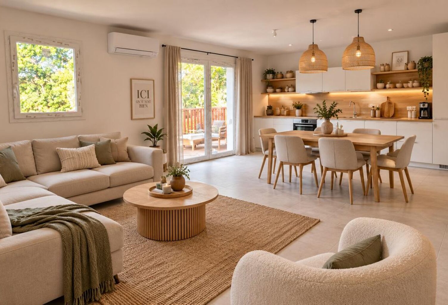 Appartements neufs T3 67m² avec Terrasse et Cellier 1er étage dans maison Vue montagne exceptionnelle BUSTINCE — photo 1