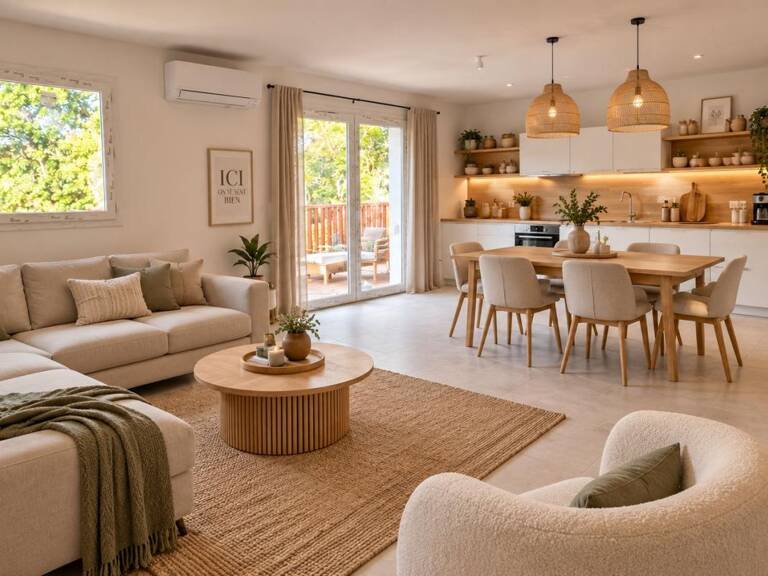 Appartements neufs T3 67m² avec Terrasse et Cellier 1er étage dans maison Vue montagne exceptionnelle BUSTINCE — photo 1