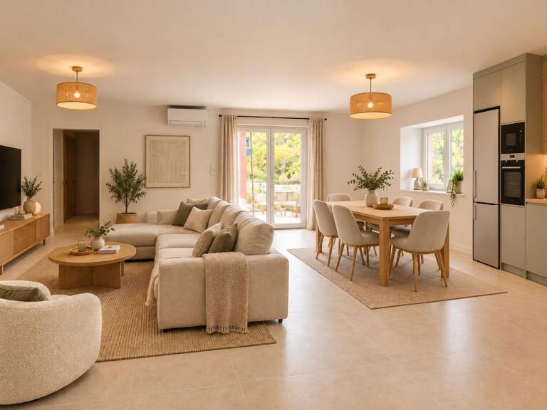 Appartement neuf T4 94m² avec Terrasse Jardin et Cellier dans maison et une vue montagne exceptionnelle BUSTINCE — photo 1