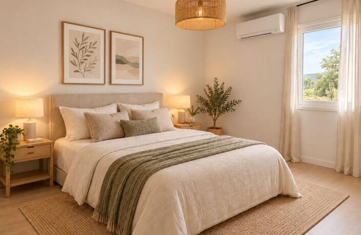 Appartement neuf T4 94m² avec Terrasse Jardin et Cellier dans maison et une vue montagne exceptionnelle BUSTINCE — photo 2