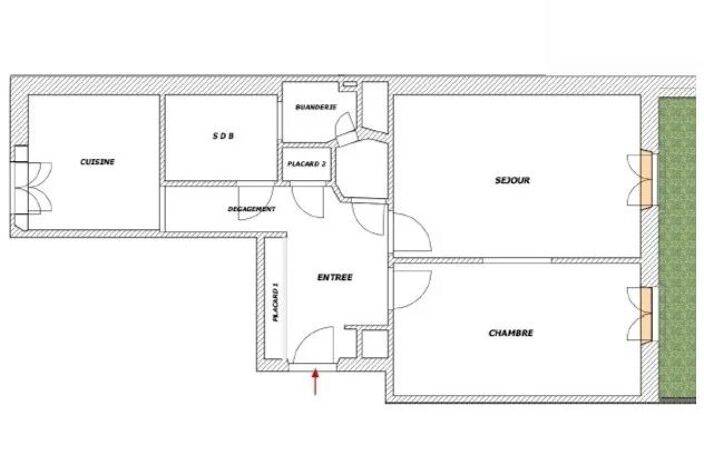 Nice Clémenceau – 2 pièces traversant 49,50m² — photo 4