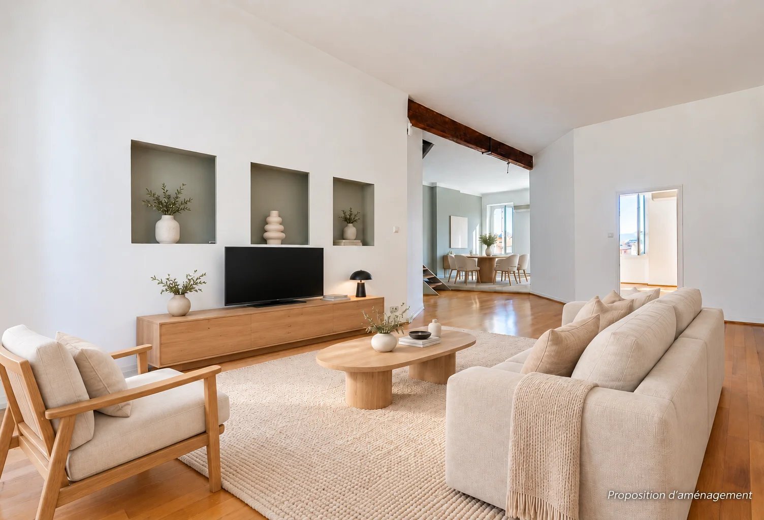 Marseille 6ème - Dernier étage - Loft de 141m² - 3 chambres — photo 1