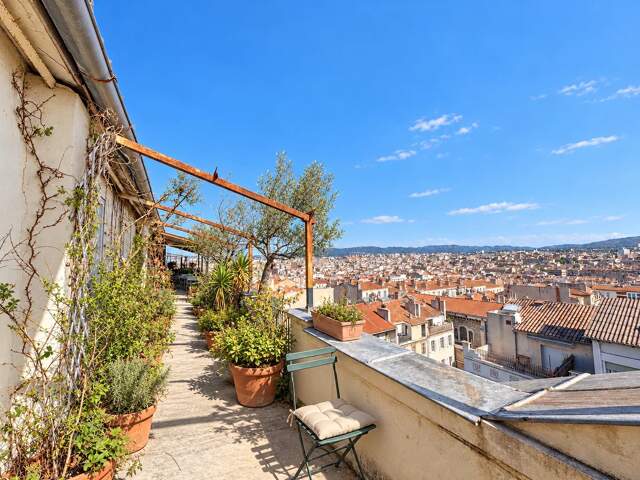 Marseille 6ème - Vauban - Notre-Dame - Derniers étage -  6 pièce — photo du bien
