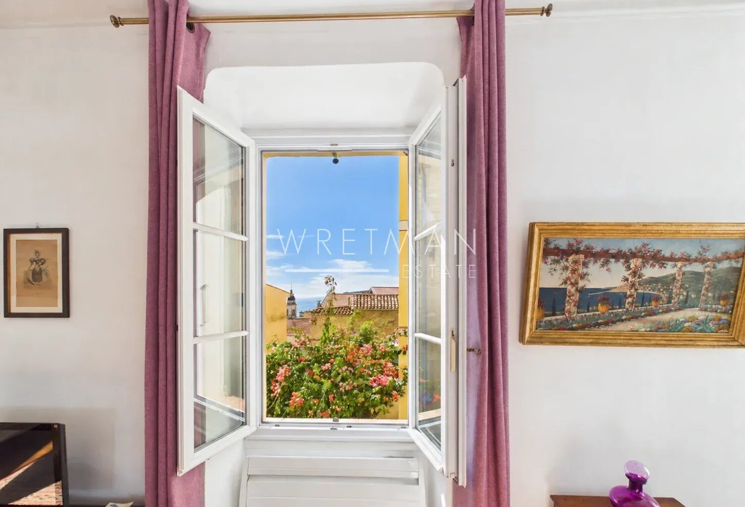 Authentique deux pièces avec aperçu mer et cave - Menton vieille — photo 1