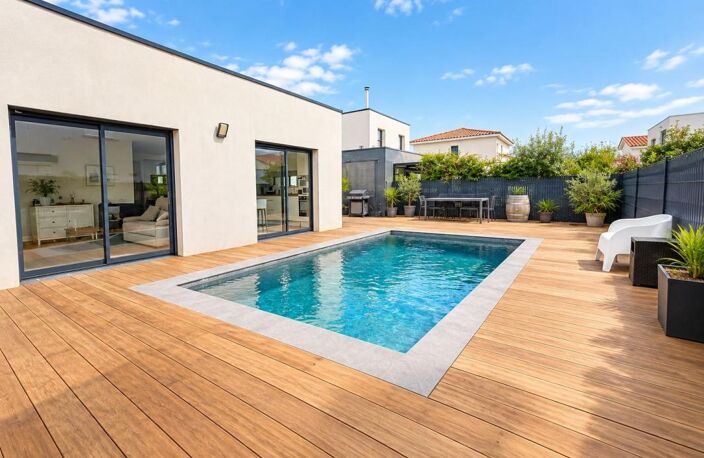 À VENDRE Superbe maison contemporaine de 86 m² avec piscine, terrain de boules et prestations haut de gamme à Pignan ! — photo 3