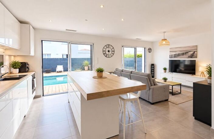 À VENDRE Superbe maison contemporaine de 86 m² avec piscine, terrain de boules et prestations haut de gamme à Pignan ! — photo 4
