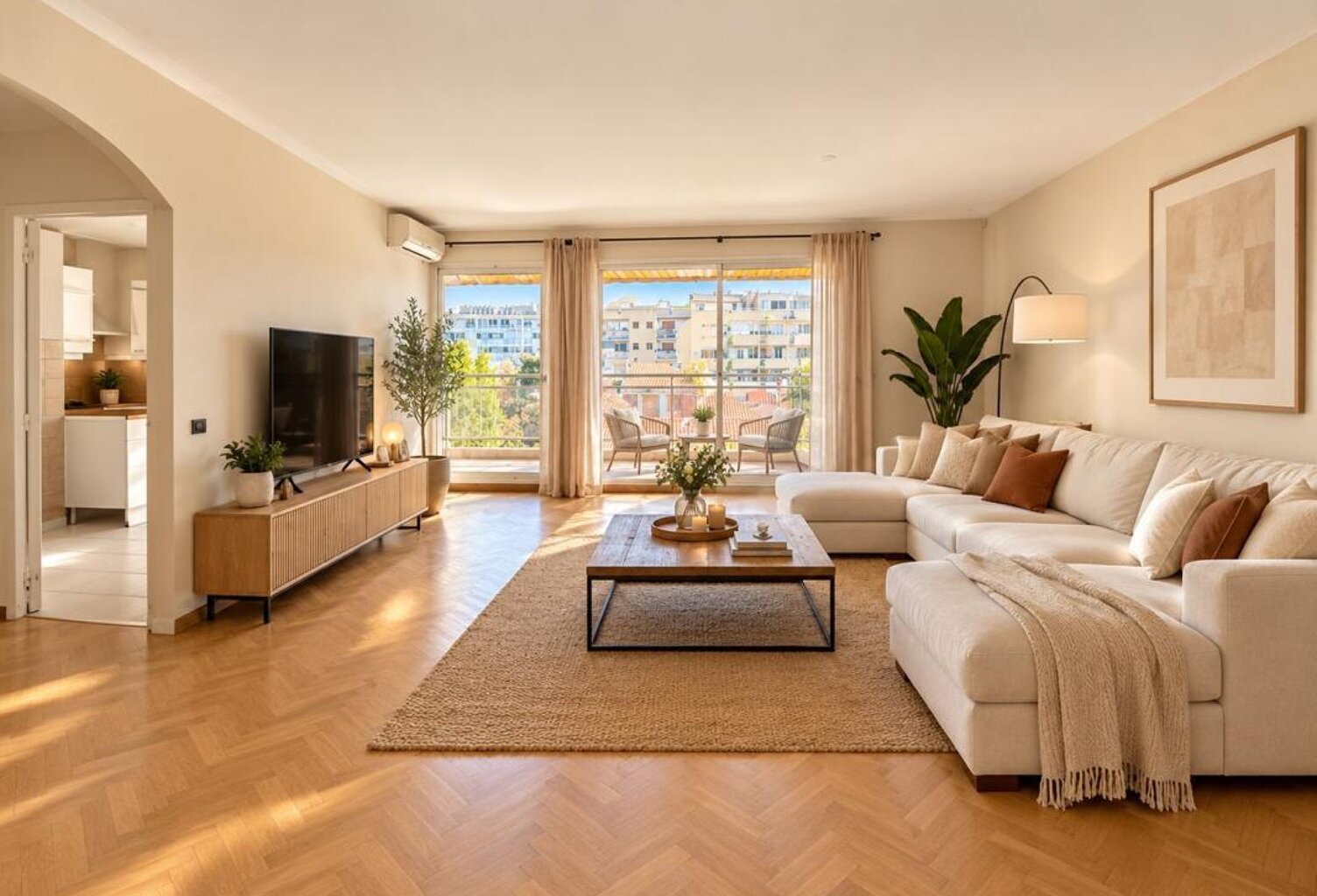 MARSEILLE 8ᵉ  SUPERBE T5 DE 137 M² EN DERNIER ÉTAGE AVEC TERRASSE, BALCONS ET VUE DÉGAGÉE — photo 1