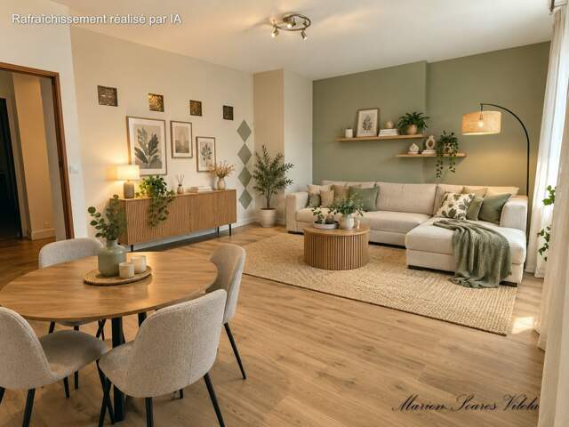 CHAUMES-EN-BRIE – CENTRE-BOURG – UN APPARTEMENT  58 m² LUMINEUX À RÉINVENTER ! — photo du bien