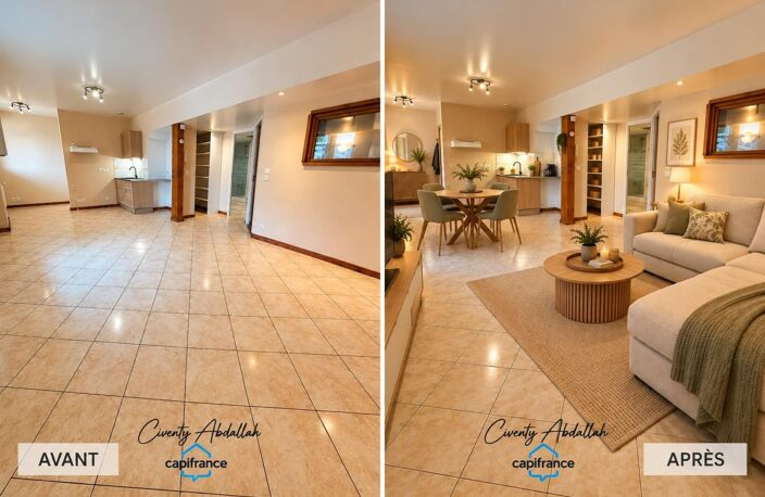 Appartement à vendre 2 pièces FRONTENEX (73)- T2 45 M² AVEC PARKING COUVERT ET CELLIER — photo 5