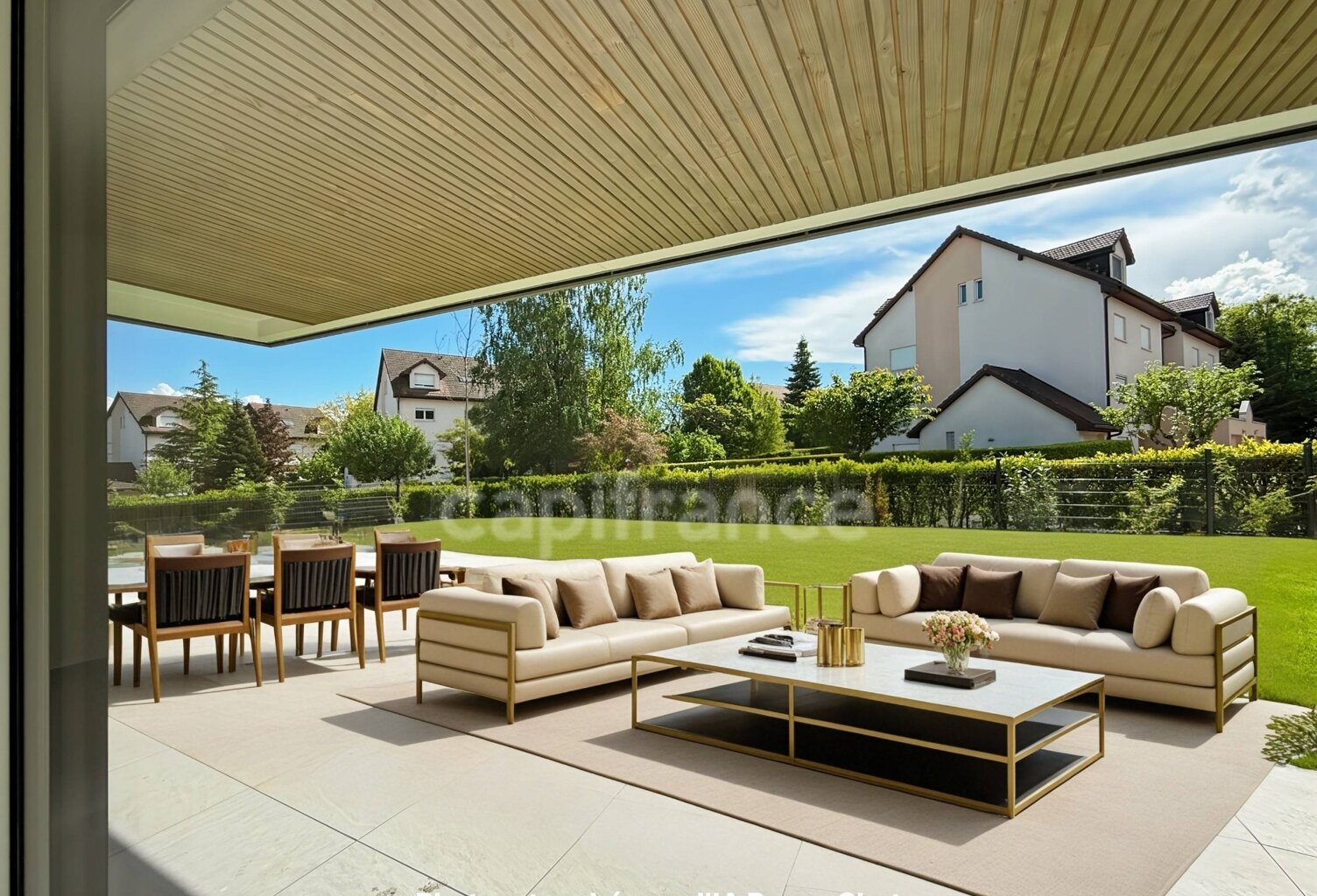 Appartement à vendre 5 pièces DIVONNE LES BAINS (01) - 108m2 - rez-de-jardin clos, 2 garages, cave — photo 1