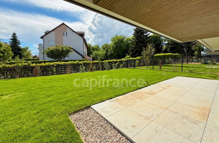 Appartement à vendre 5 pièces DIVONNE LES BAINS (01) - 108m2 - rez-de-jardin clos, 2 garages, cave — photo 4