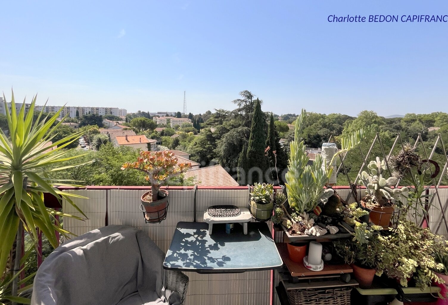 APPARTEMENT T1 MONTPELLIER (34) 36m²-BALCON SANS VIS A VIS- AVEC VUE - CALME - PROCHE CENTRE - ASCENSEUR - PARKING - CAVE — photo 1