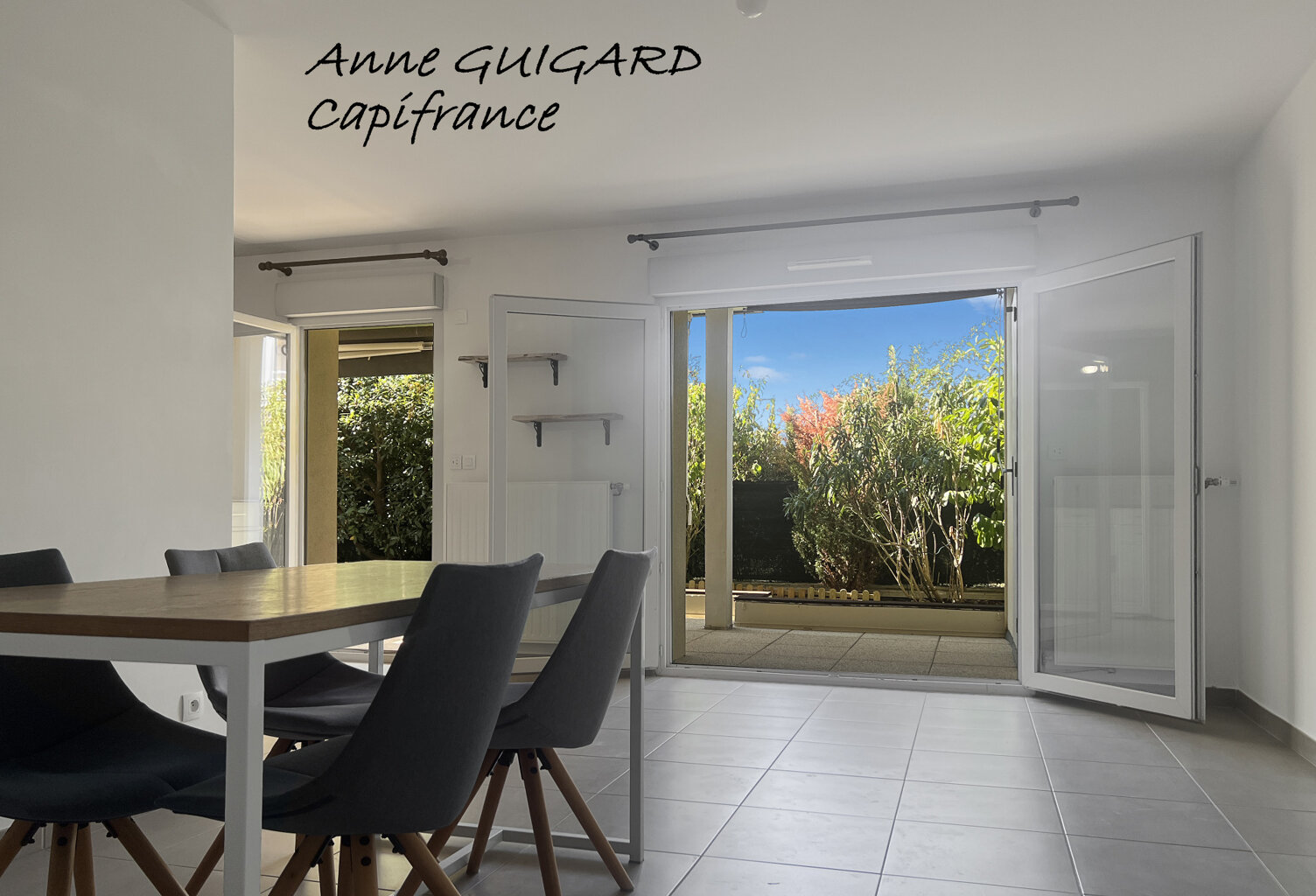 VALLEIRY (74) - APPARTEMENT 3 PIECES EN REZ DE JARDIN EXPOSE SUD-OUEST AVEC GARAGE AU CALME — photo 1