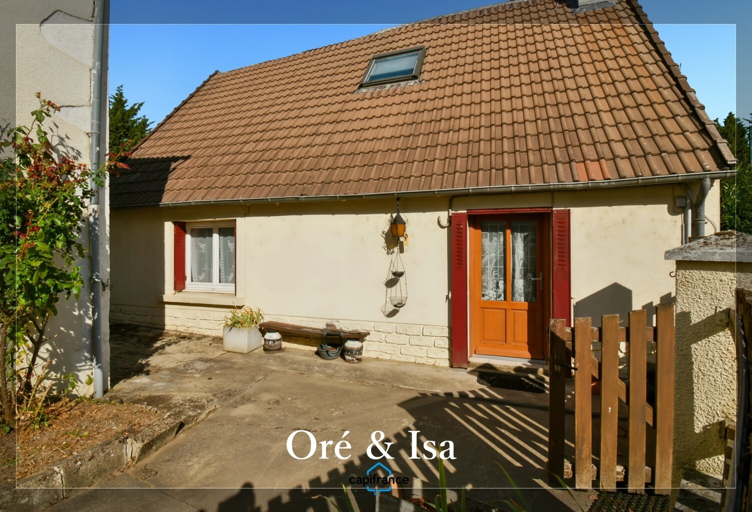 Maison à vendre 4 pièces MORLAC (18) + Jardin + garage — photo 1