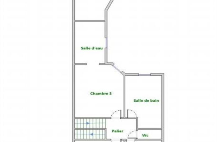 Maison à vendre 5 pièces  (72) 125 m² -3/5 chambres – jardin clos 300 m² – dépendances – Saint-Calais — photo 3