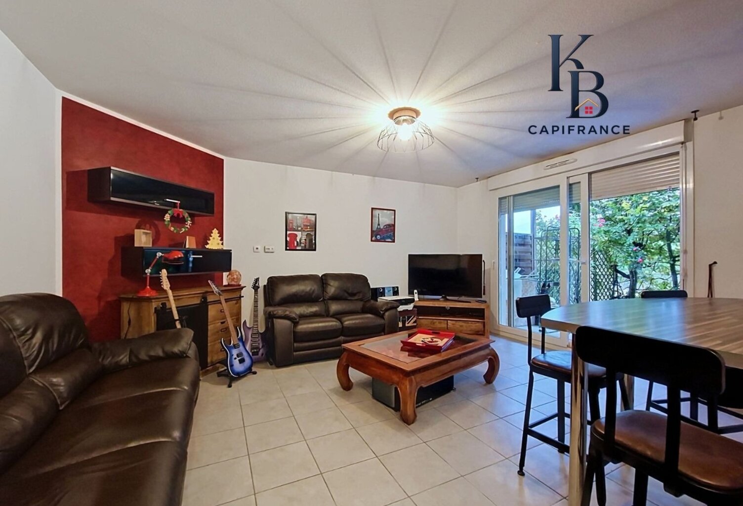 SCIENTRIER – T2 en rez-de-jardin avec terrasse, jardin et garage — photo 1
