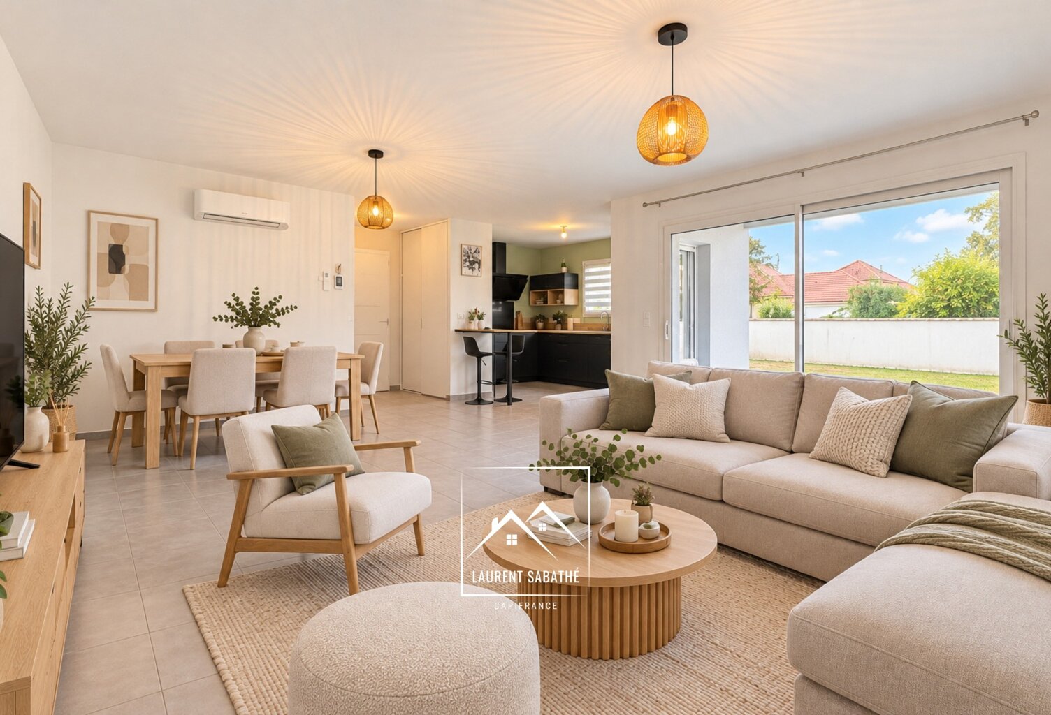 ARTIGUELOUVE (64) – À VENDRE – Maison récente de plain-pied de 92 m² – 3 chambres – Terrasse couverte, jardin et garage — photo 1