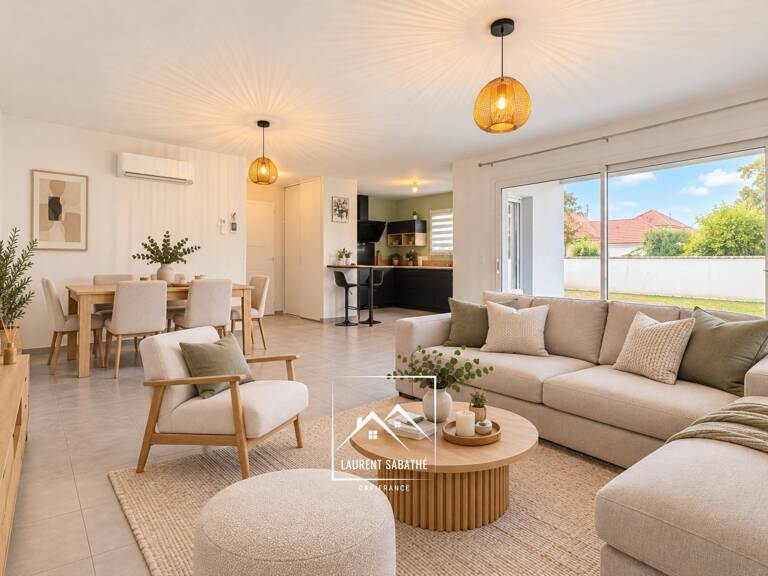 ARTIGUELOUVE (64) – À VENDRE – Maison récente de plain-pied de 92 m² – 3 chambres – Terrasse couverte, jardin et garage — photo 1