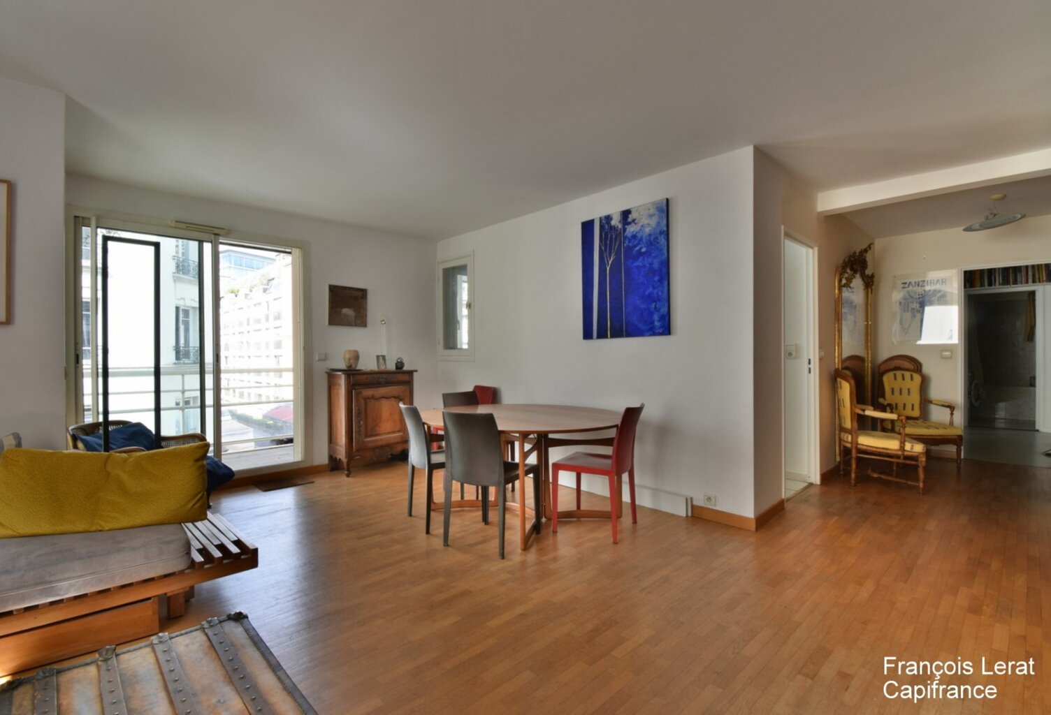 PARIS 15e - QUARTIER GRENELLE/DUPLEIX - 5 PIÈCES - 107,08 m² - 4 CHAMBRES - BALCONS - PARKING - PRIX DE VENTE 1 113 600 € HONORAIRES D’AGENCE INCLUS — photo 1