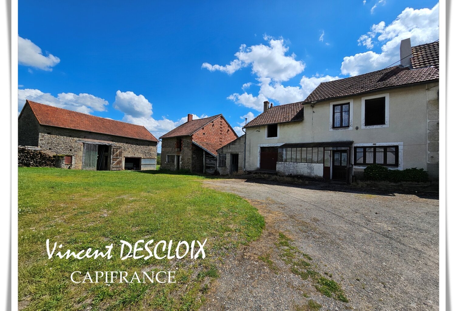 Dpt Côte d'Or (21340), à vendre THURY maison P5  avec terrain et dépendances — photo 1