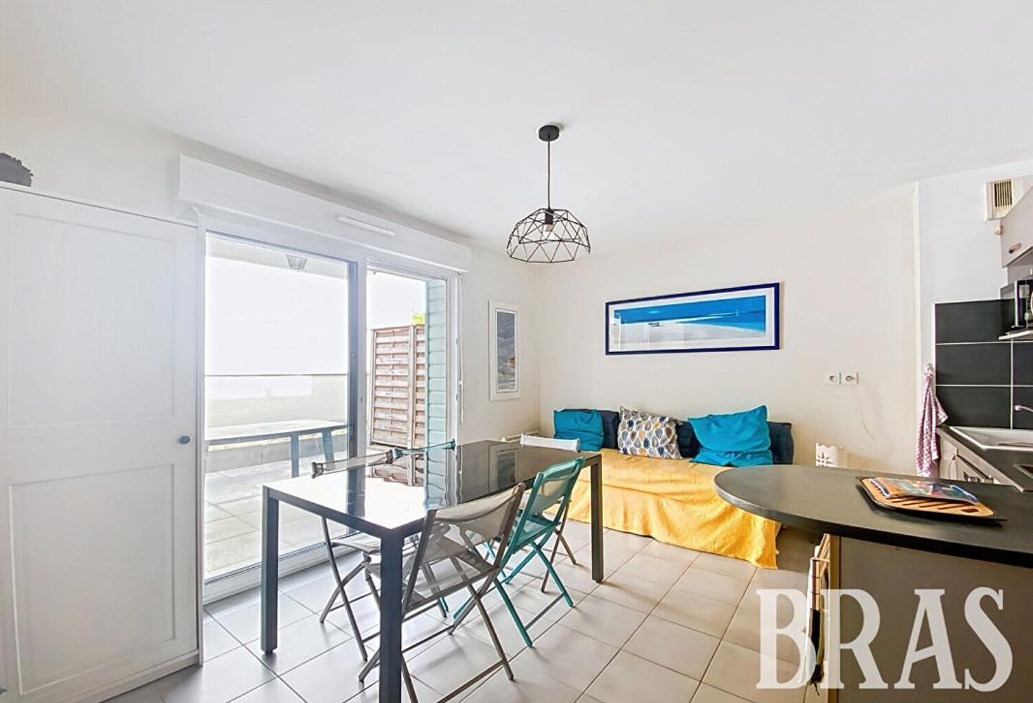 A vendre - Appartement T2 de 40 m² avec terrasse et coin cabine - Pornichet, Sainte-Marguerite (Plage à pied) — photo 1