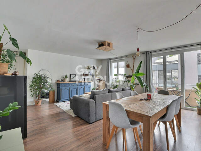 Jean Macé, Appartement T3 lumineux de 66 m² avec balcon, Lyon 7ème (69007) — photo du bien