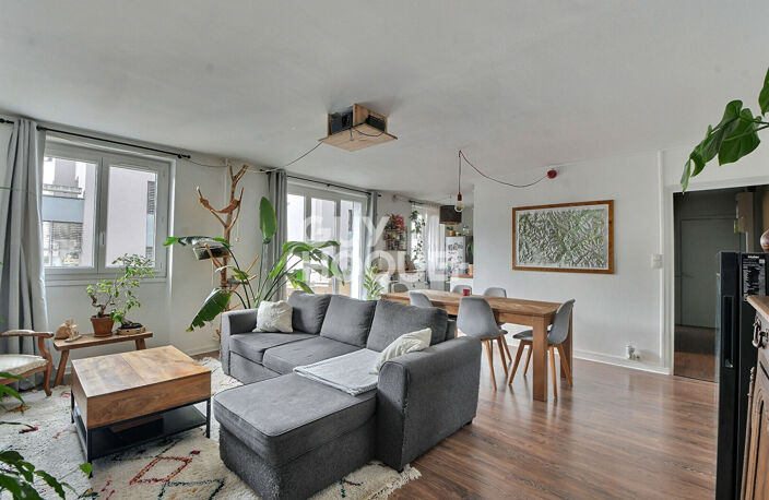 Jean Macé, Appartement T3 lumineux de 66 m² avec balcon, Lyon 7ème (69007) — photo 2