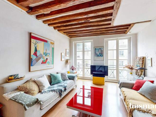 Appartement 2 pièces 40 m² lumineux avec vue dégagée - Rue Saint-Martin, Paris — photo du bien