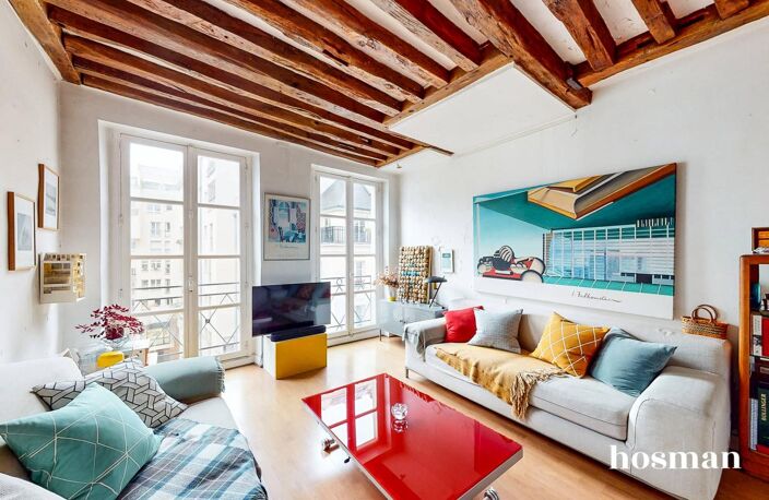 Appartement 2 pièces 40 m² lumineux avec vue dégagée - Rue Saint-Martin, Paris — photo 2