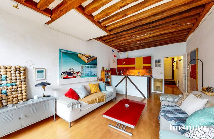 Appartement 2 pièces 40 m² lumineux avec vue dégagée - Rue Saint-Martin, Paris — photo 4
