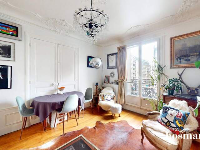 Beau 3 pièces traversant et lumineux - Charme de l'ancien avec balcon - Boulevard de Verdun, Courbevoie — photo du bien