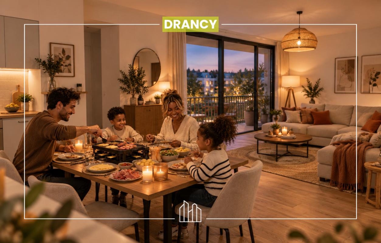 Drancy Appartement neuf 3 pièces 62 m²