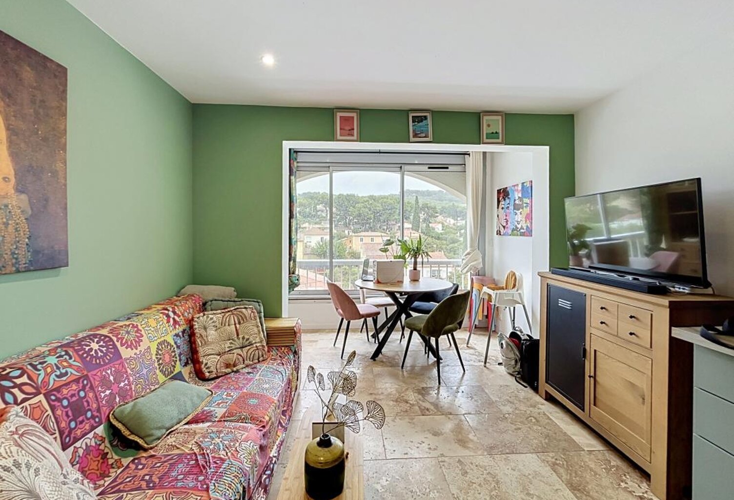 Appartement T3 bis meublé avec 2 espaces nuit et une chambre à louer quartier Pin Rolland St Mandrier — photo 1