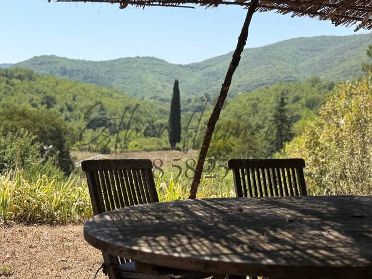 MAS CÉVENOL EN PIERRE 4 CHAMBRES CROS  180 M² 5 500 M² DE TERRAIN ? VUE CÉVENNES — photo 1