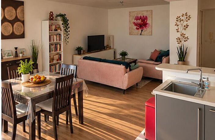 Appartement T5 DE 84 M² AVEC BALCON DE 24 M², VUE VERCORS, GARAGE ET CAVE  DPE B- ETAGE 4/5 — photo 2