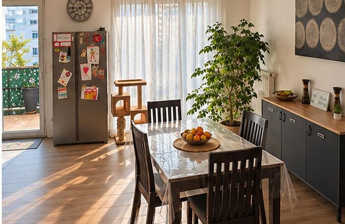 Appartement T5 DE 84 M² AVEC BALCON DE 24 M², VUE VERCORS, GARAGE ET CAVE  DPE B- ETAGE 4/5 — photo 3