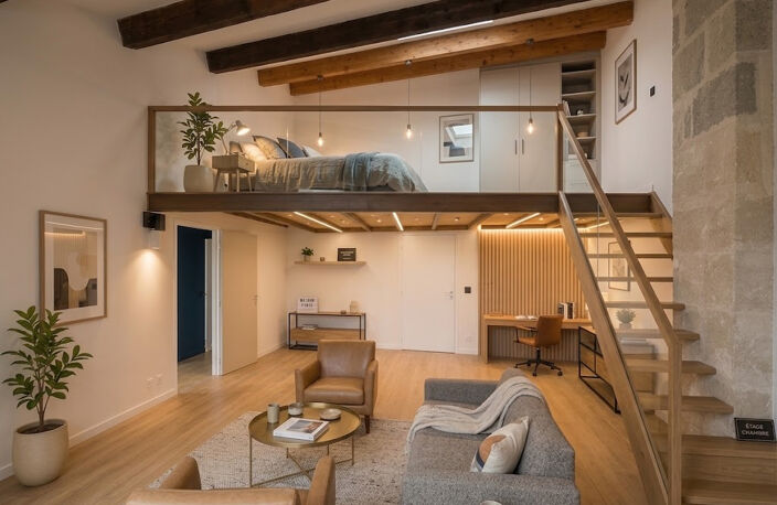 SAINT-CHRISTOL (84390) APPARTEMENT 100 m² BALCON MEZZANINE COMBLES 2 PARKINGS  72 000 — photo 2