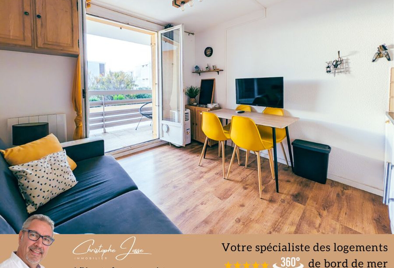 T2 avec terrasse et parking direct plage — photo 1