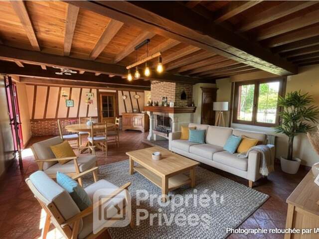 Longère sur 4000 m2 de terrain arboré — photo du bien
