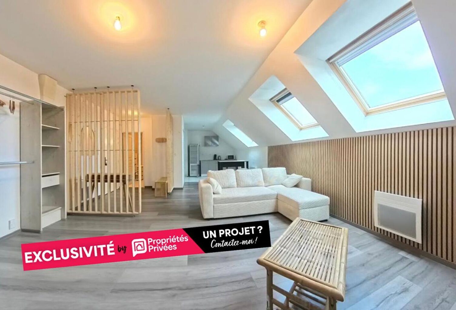 Anzin, EXCLUSIVITÉ, studio style LOFT 45 M² AVEC PARKING SÉCURISÉ — photo 1
