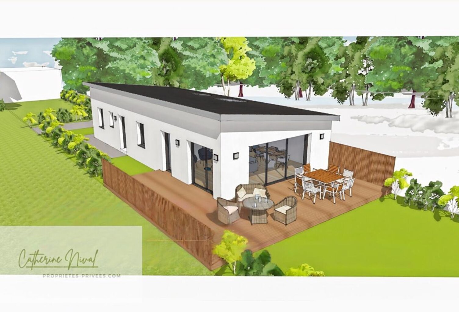 Terrain constructible Saint Nazaire 434 m2 — photo 1