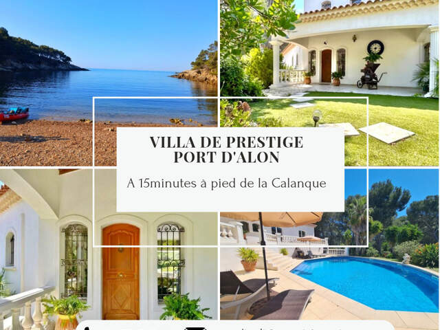 VILLA PROCHE CALANQUE PORT D'ALON — photo du bien
