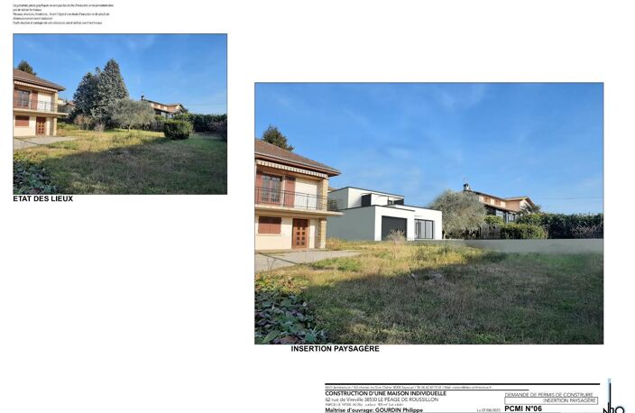 Vente terrain  905 m² Le Péage-de-Roussillon (38550) — photo 3
