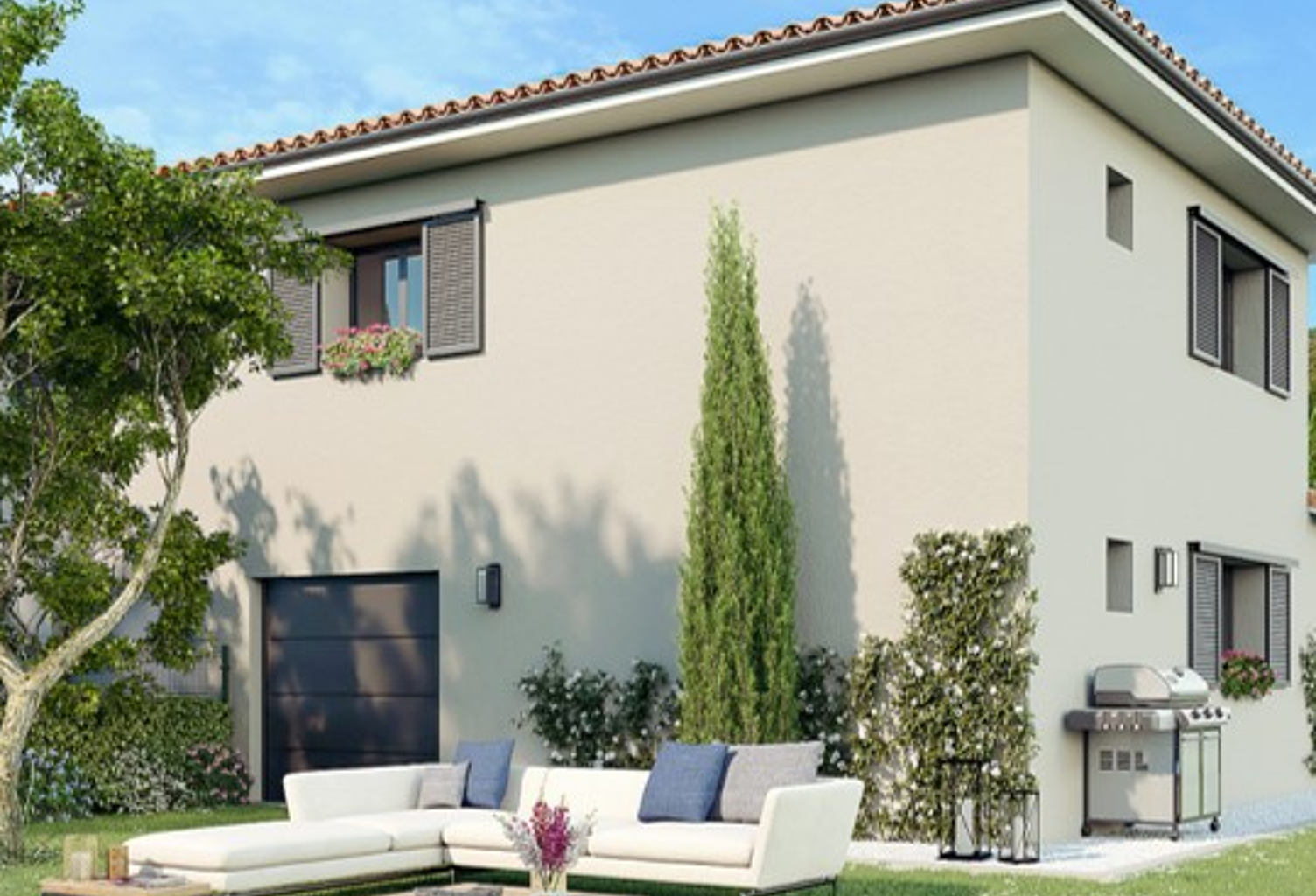 * SUPERBE MAISON NEUVE A COGOLIN, A 10 MINUTES DE PORT GRIMAUD — photo 1