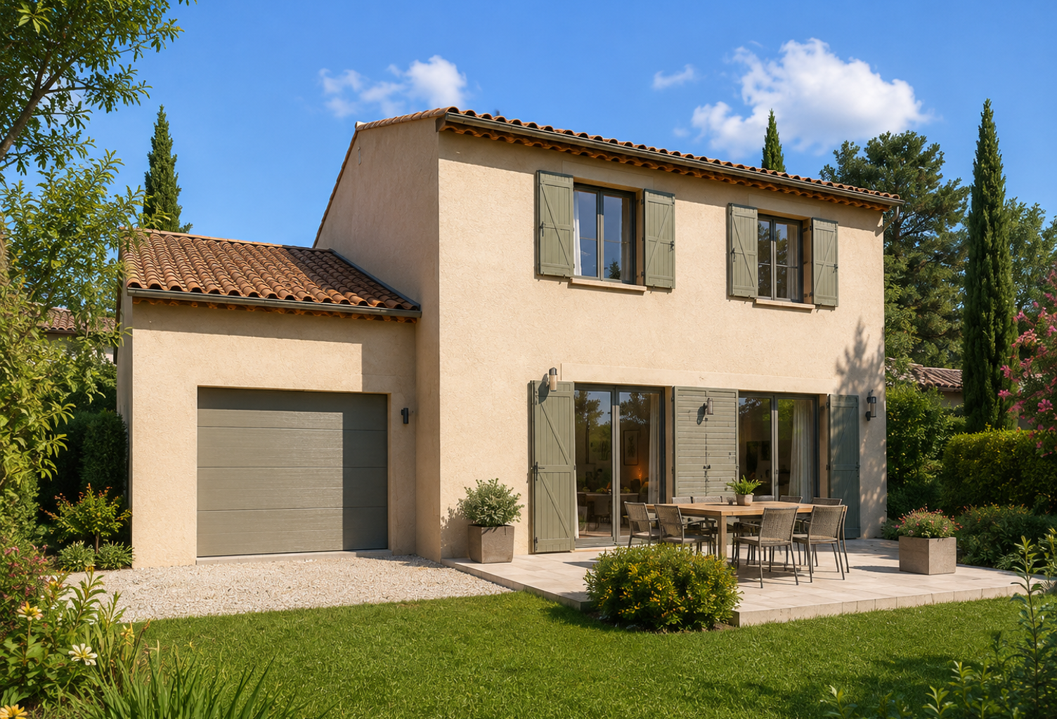 * TRES JOLIE MAISON NEUVE T4 DE 85 M² AVEC JARDIN ET GARAGE — photo 1