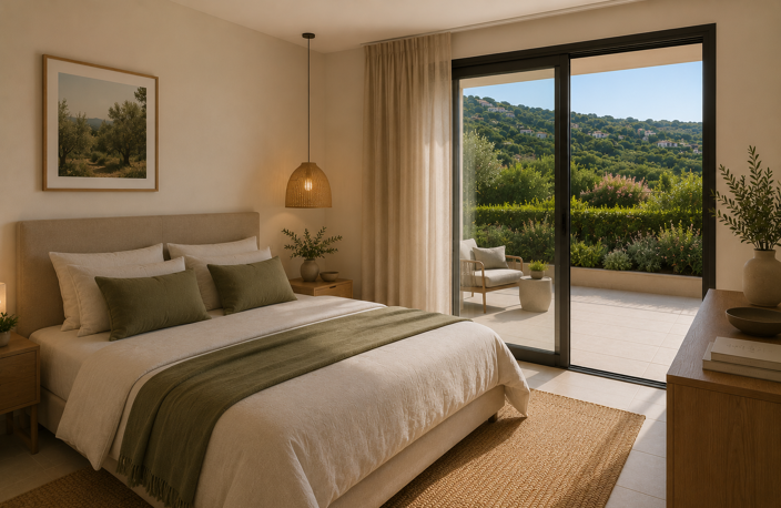 - MAGNIFIQUE T2 AVEC GRANDE TERRASSE DANS RÉSIDENCE AVEC PISCINE — photo 4