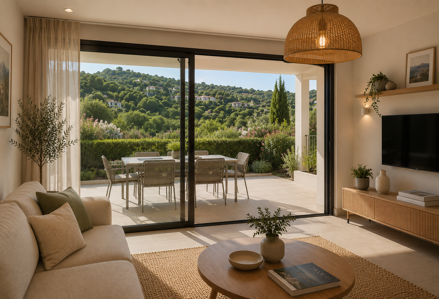 * -MAGNIFIQUE T2 AVEC GRANDE TERRASSE DANS RESIDENCE AVEC PISCINE — photo 1